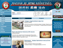 Tablet Screenshot of jujitsu.hu