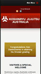 Mobile Screenshot of jujitsu.net.au